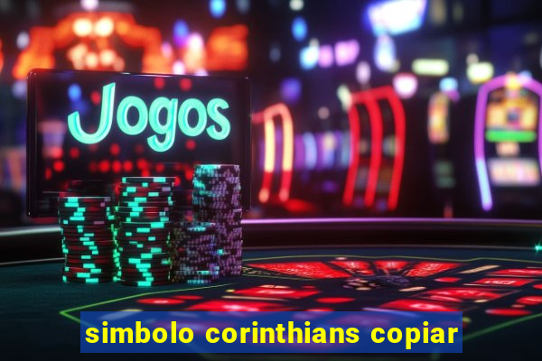 simbolo corinthians copiar